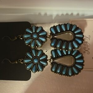 Turquoise Fashion Earrings
